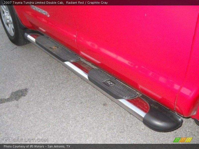 Radiant Red / Graphite Gray 2007 Toyota Tundra Limited Double Cab