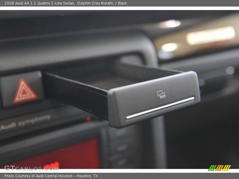 Dolphin Grey Metallic / Black 2008 Audi A4 3.2 Quattro S-Line Sedan
