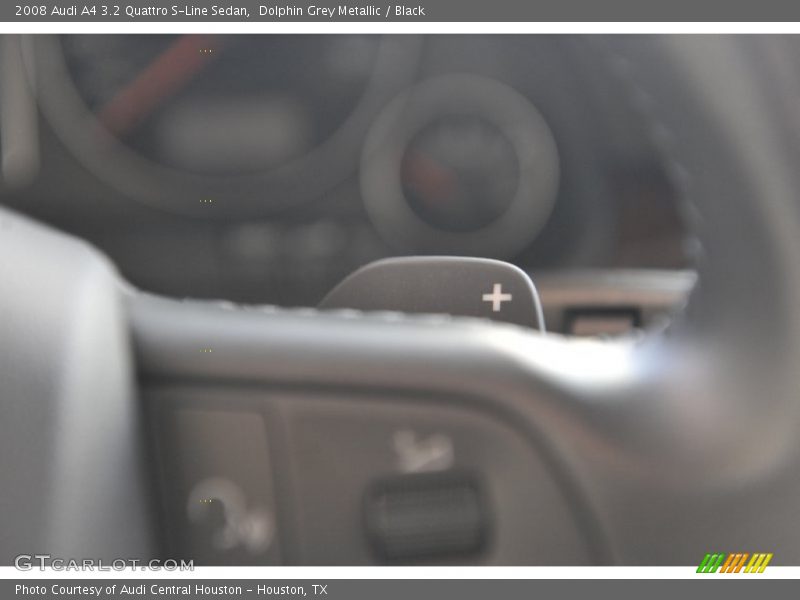 Dolphin Grey Metallic / Black 2008 Audi A4 3.2 Quattro S-Line Sedan