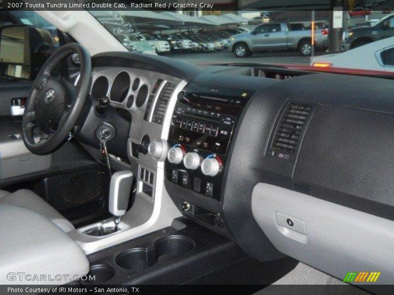 Radiant Red / Graphite Gray 2007 Toyota Tundra Limited Double Cab