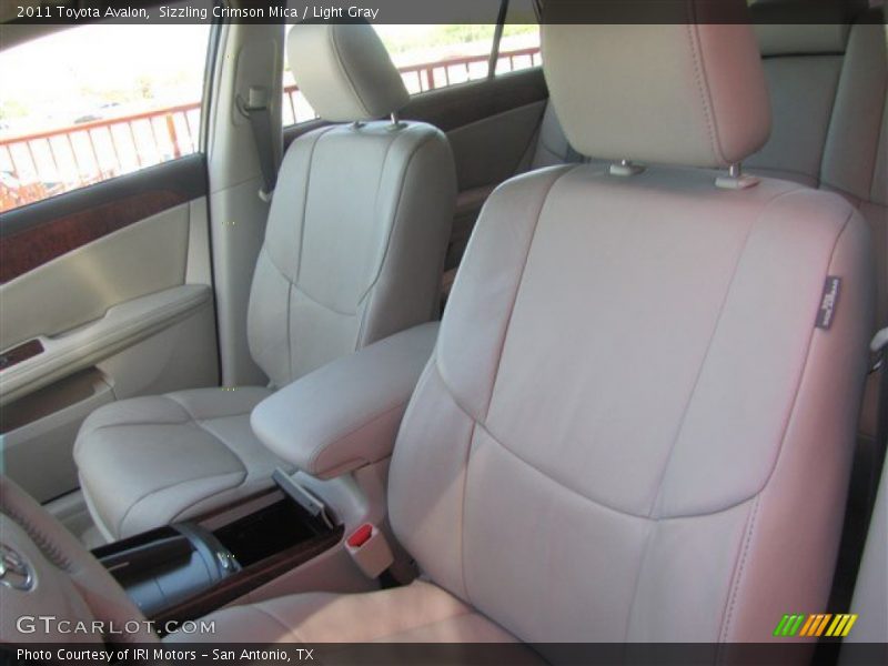 Sizzling Crimson Mica / Light Gray 2011 Toyota Avalon