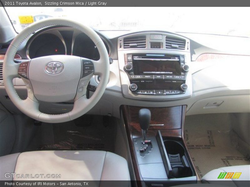 Sizzling Crimson Mica / Light Gray 2011 Toyota Avalon