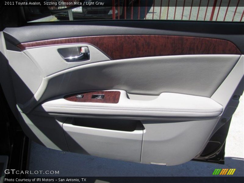 Sizzling Crimson Mica / Light Gray 2011 Toyota Avalon