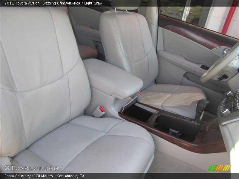 Sizzling Crimson Mica / Light Gray 2011 Toyota Avalon