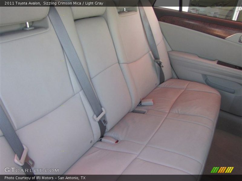 Sizzling Crimson Mica / Light Gray 2011 Toyota Avalon