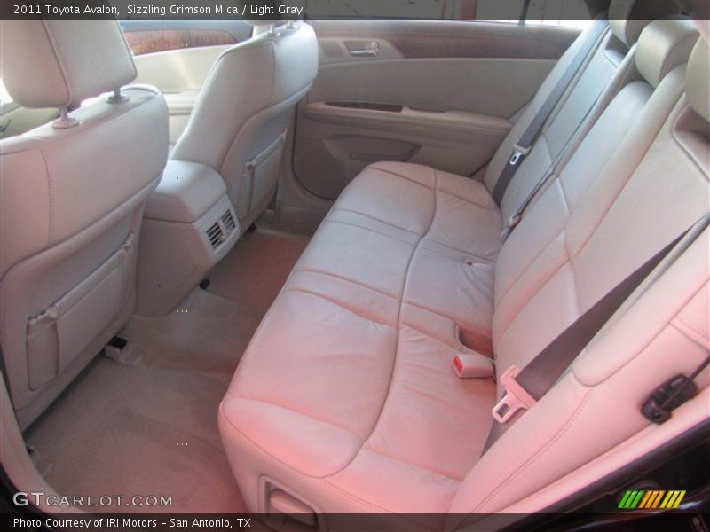 Sizzling Crimson Mica / Light Gray 2011 Toyota Avalon