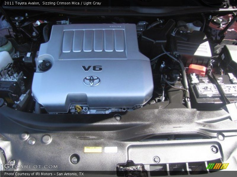 Sizzling Crimson Mica / Light Gray 2011 Toyota Avalon