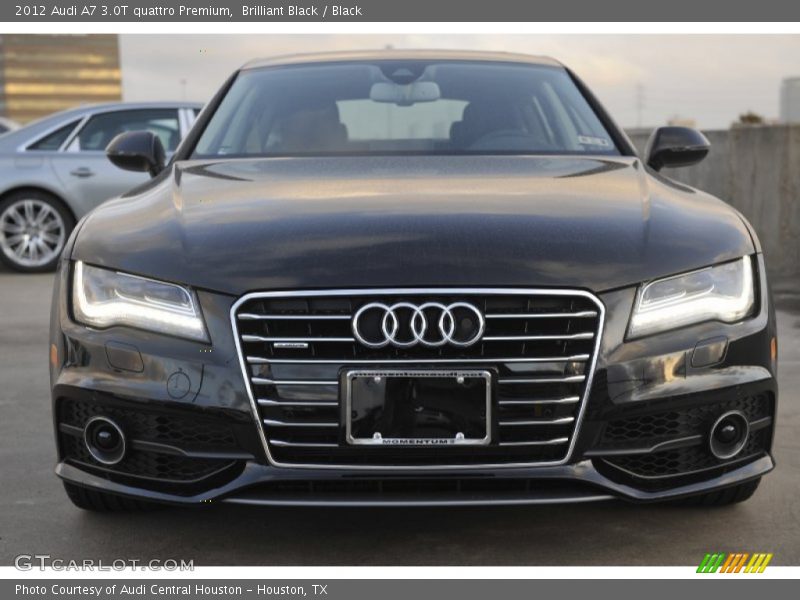 Brilliant Black / Black 2012 Audi A7 3.0T quattro Premium