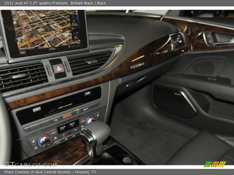 Brilliant Black / Black 2012 Audi A7 3.0T quattro Premium