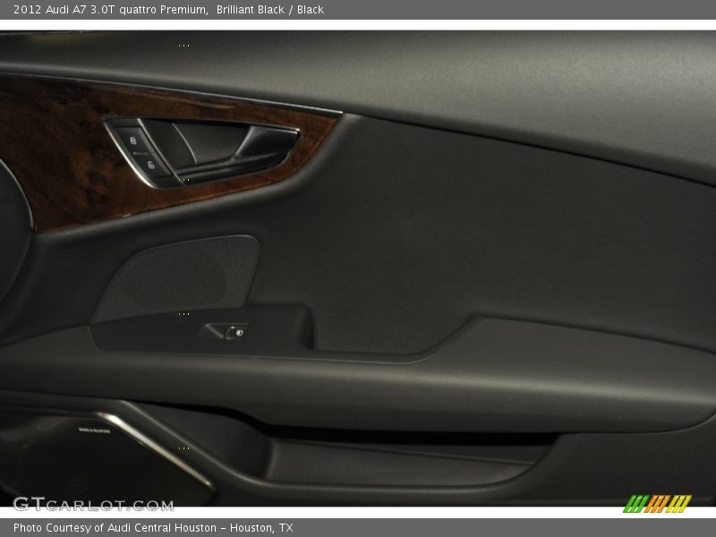Brilliant Black / Black 2012 Audi A7 3.0T quattro Premium