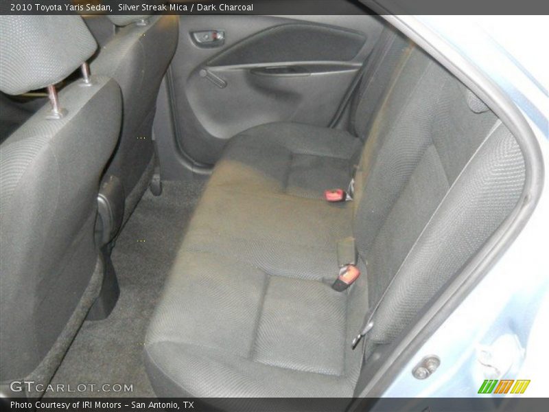 Silver Streak Mica / Dark Charcoal 2010 Toyota Yaris Sedan
