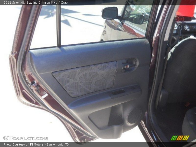 Sizzling Crimson Mica / Gray 2011 Scion xB