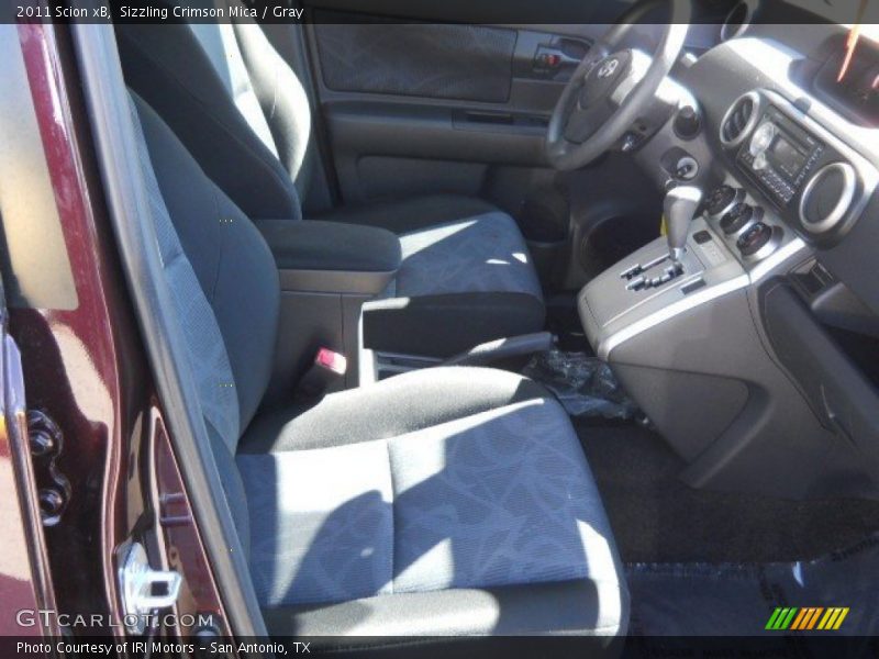 Sizzling Crimson Mica / Gray 2011 Scion xB