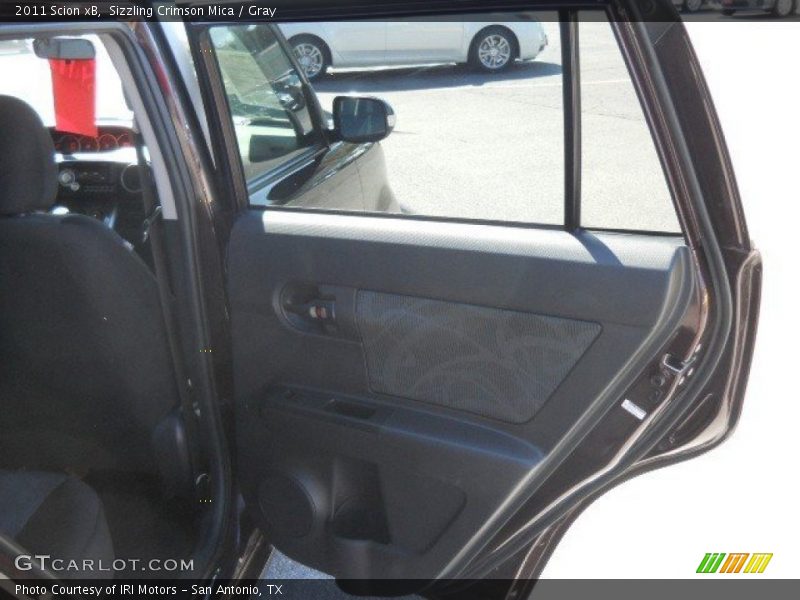 Sizzling Crimson Mica / Gray 2011 Scion xB