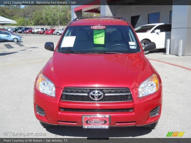 Barcelona Red Metallic / Ash 2011 Toyota RAV4 I4