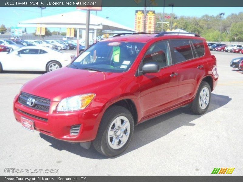 Barcelona Red Metallic / Ash 2011 Toyota RAV4 I4