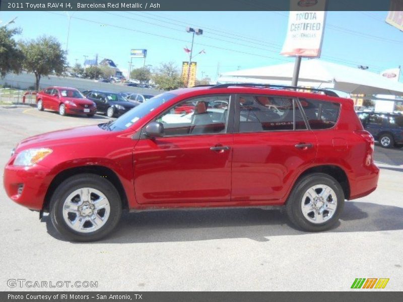 Barcelona Red Metallic / Ash 2011 Toyota RAV4 I4