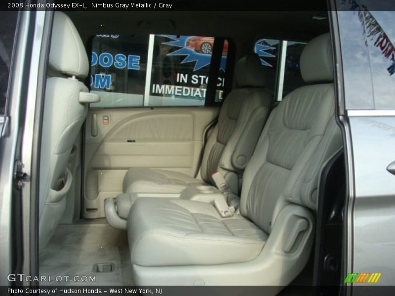 Nimbus Gray Metallic / Gray 2008 Honda Odyssey EX-L