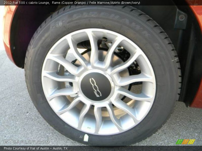  2012 500 c cabrio Lounge Wheel