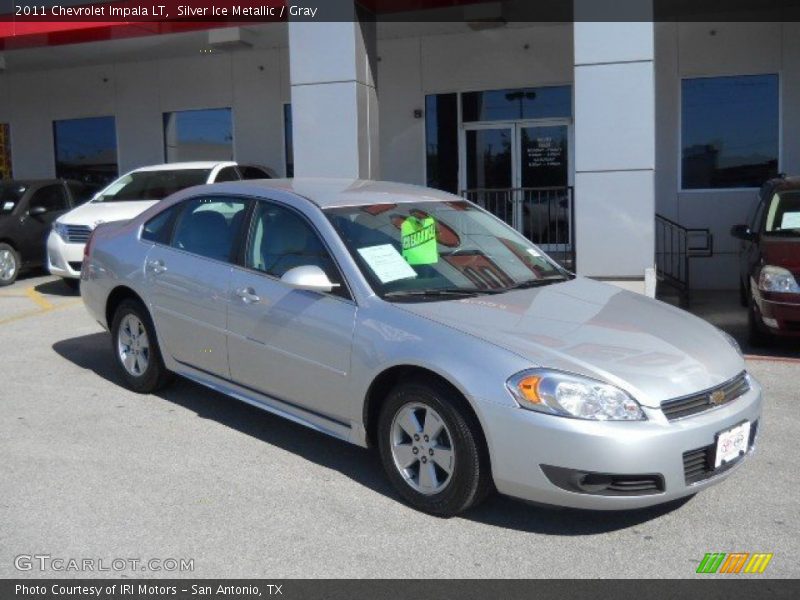 Silver Ice Metallic / Gray 2011 Chevrolet Impala LT