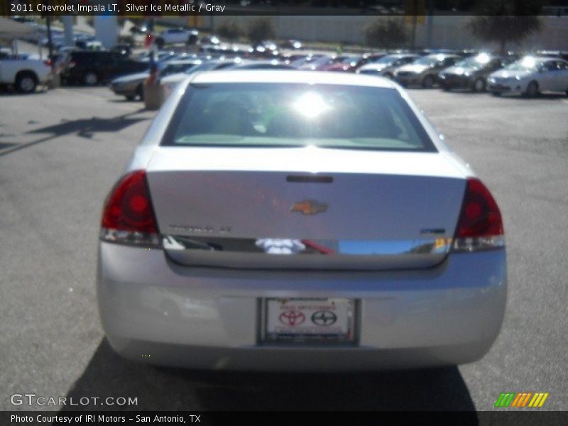Silver Ice Metallic / Gray 2011 Chevrolet Impala LT