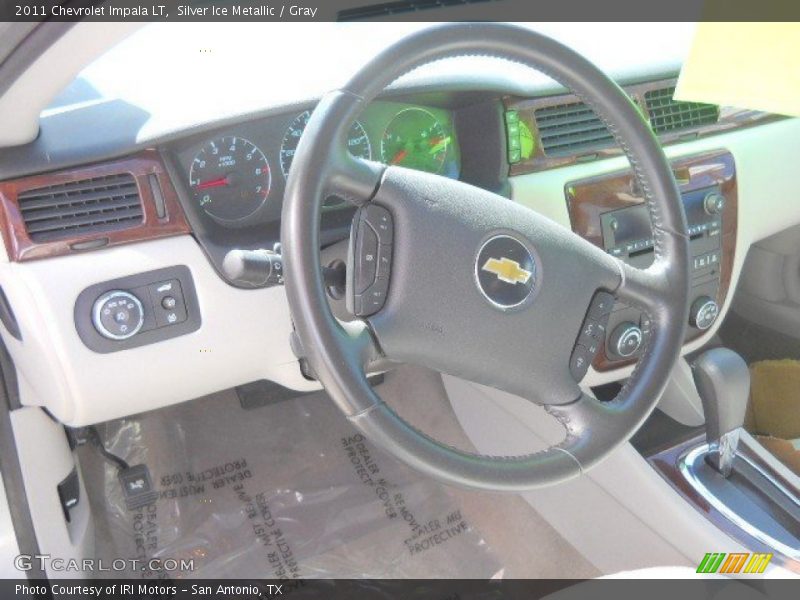 Silver Ice Metallic / Gray 2011 Chevrolet Impala LT