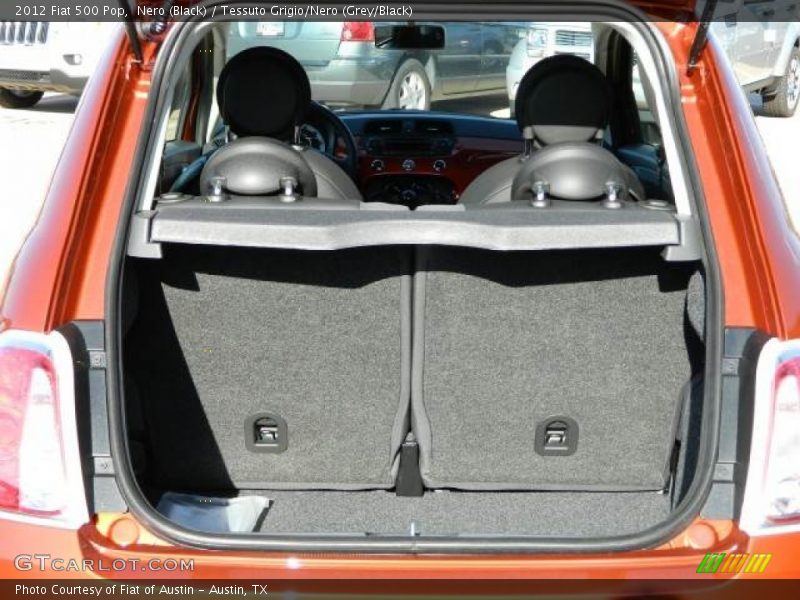 Nero (Black) / Tessuto Grigio/Nero (Grey/Black) 2012 Fiat 500 Pop