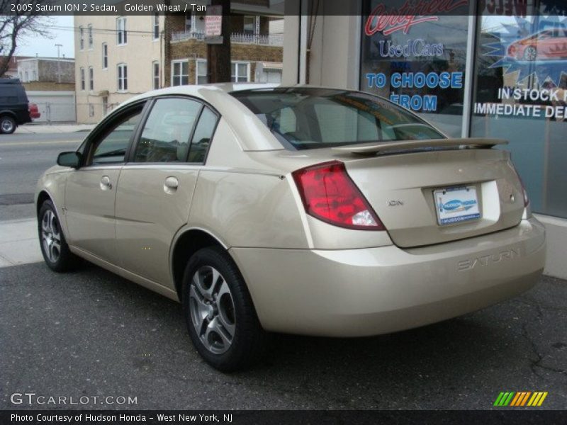 Golden Wheat / Tan 2005 Saturn ION 2 Sedan