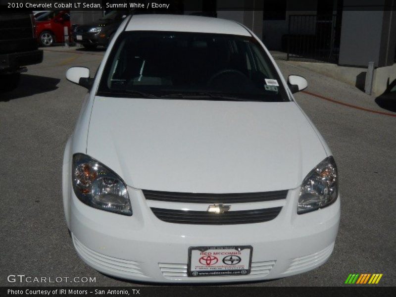 Summit White / Ebony 2010 Chevrolet Cobalt LT Sedan