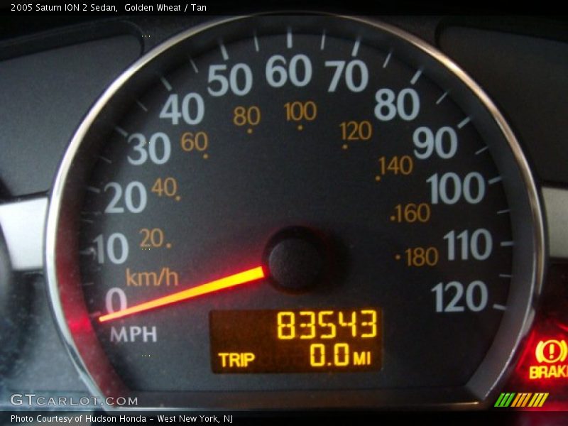 Golden Wheat / Tan 2005 Saturn ION 2 Sedan