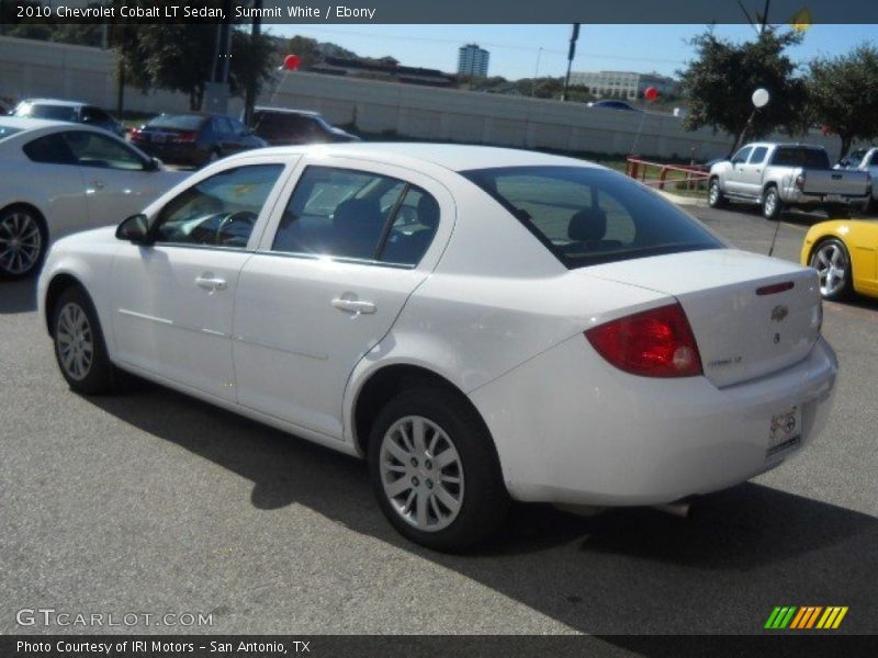 Summit White / Ebony 2010 Chevrolet Cobalt LT Sedan