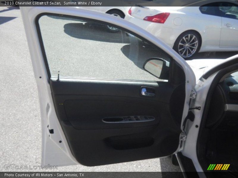 Summit White / Ebony 2010 Chevrolet Cobalt LT Sedan