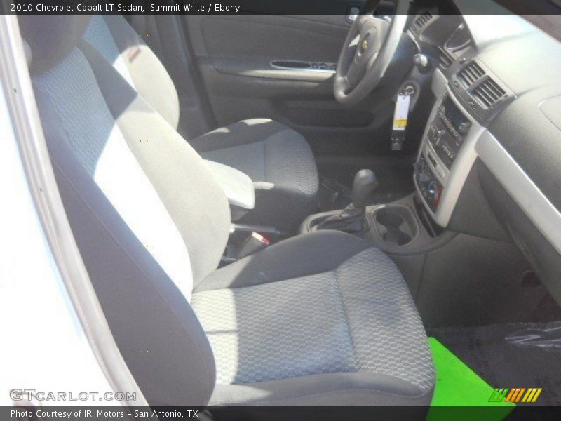 Summit White / Ebony 2010 Chevrolet Cobalt LT Sedan