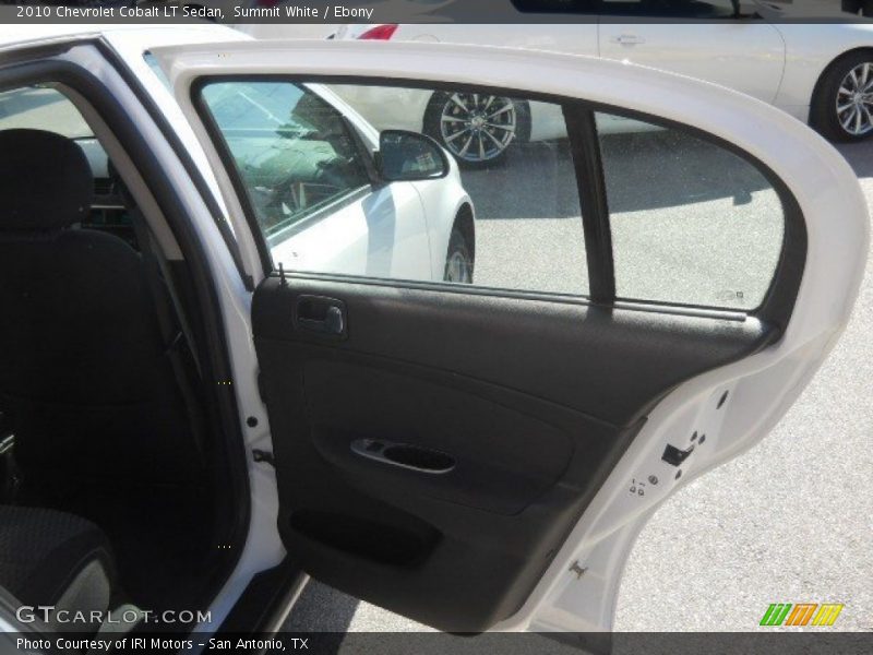 Summit White / Ebony 2010 Chevrolet Cobalt LT Sedan