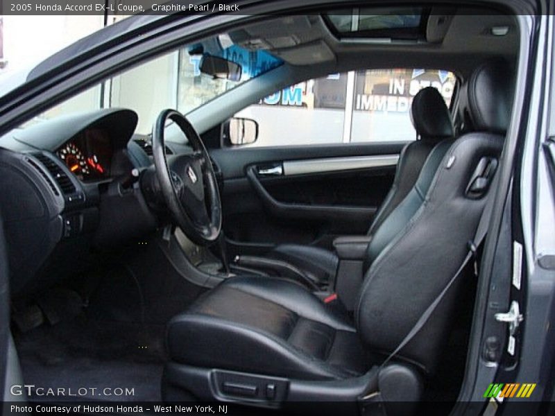  2005 Accord EX-L Coupe Black Interior
