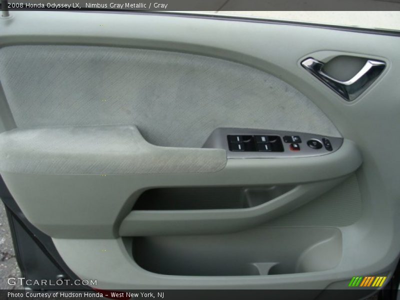 Nimbus Gray Metallic / Gray 2008 Honda Odyssey LX