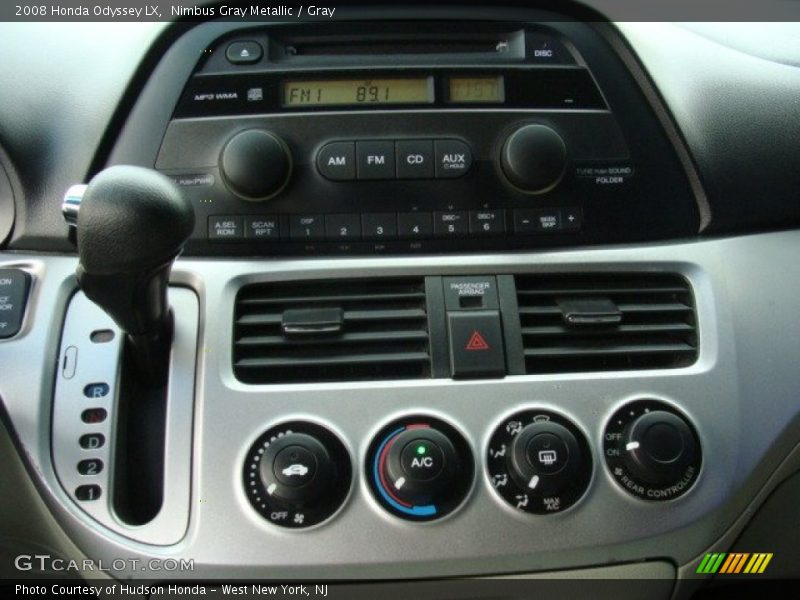 Nimbus Gray Metallic / Gray 2008 Honda Odyssey LX