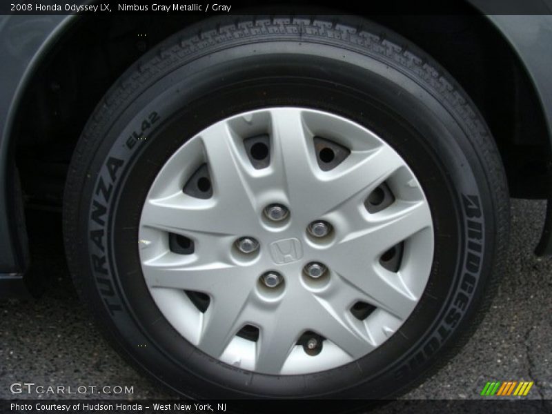 Nimbus Gray Metallic / Gray 2008 Honda Odyssey LX