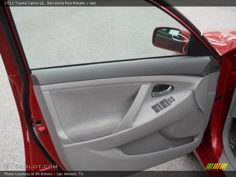 Barcelona Red Metallic / Ash 2011 Toyota Camry LE