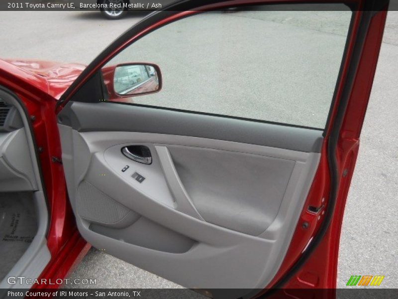 Barcelona Red Metallic / Ash 2011 Toyota Camry LE