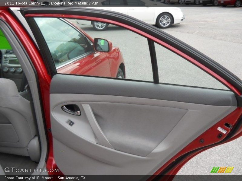 Barcelona Red Metallic / Ash 2011 Toyota Camry LE