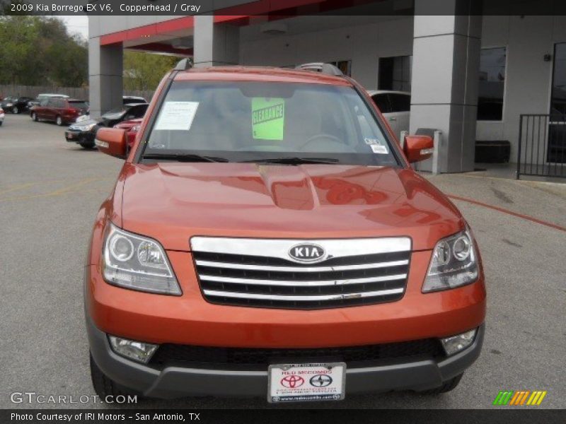 Copperhead / Gray 2009 Kia Borrego EX V6