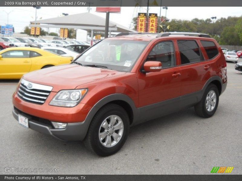 Copperhead / Gray 2009 Kia Borrego EX V6