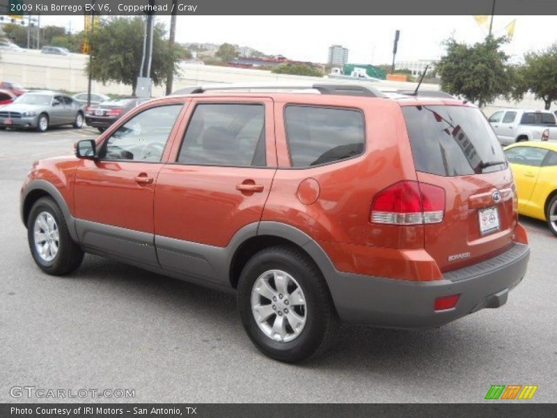 Copperhead / Gray 2009 Kia Borrego EX V6