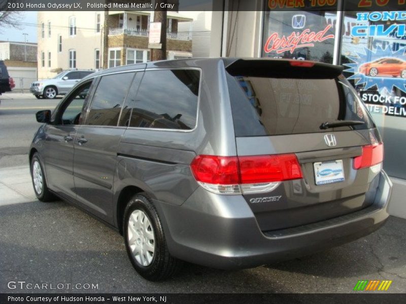 Polished Metal Metallic / Gray 2010 Honda Odyssey LX