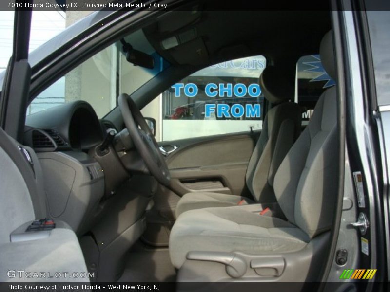 Polished Metal Metallic / Gray 2010 Honda Odyssey LX