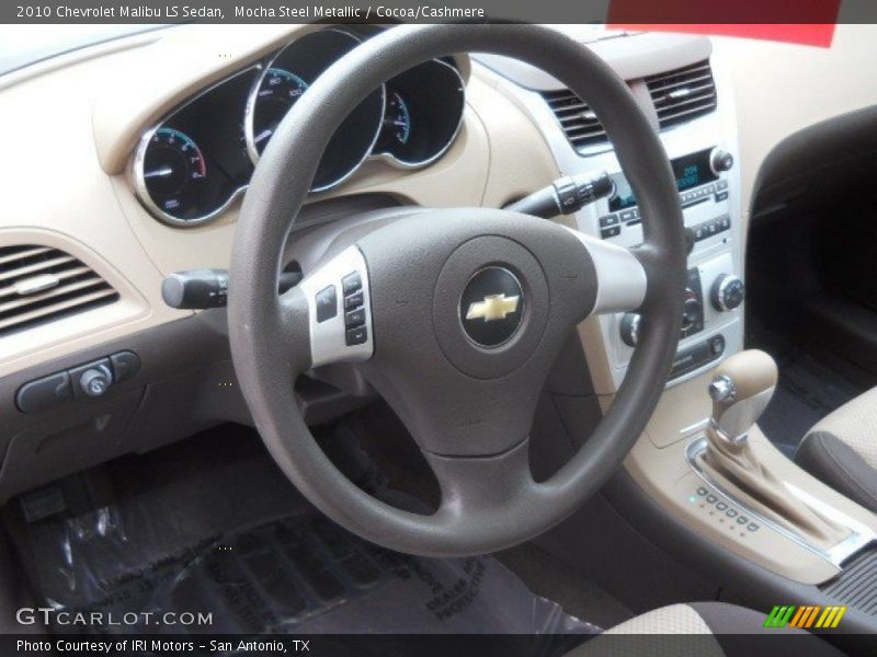Mocha Steel Metallic / Cocoa/Cashmere 2010 Chevrolet Malibu LS Sedan