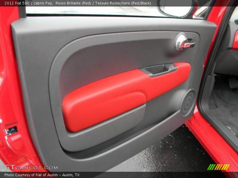Door Panel of 2012 500 c cabrio Pop