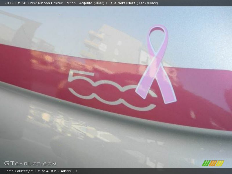 500 pink ribbon graphic - 2012 Fiat 500 Pink Ribbon Limited Edition