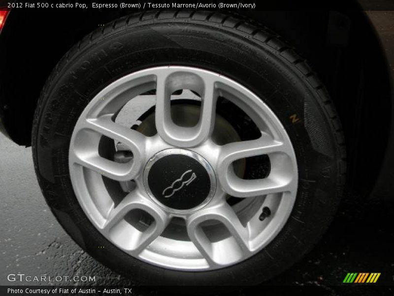  2012 500 c cabrio Pop Wheel